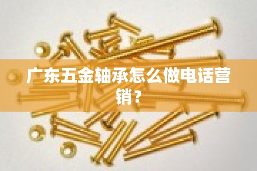 广东五金轴承怎么做电话营销？